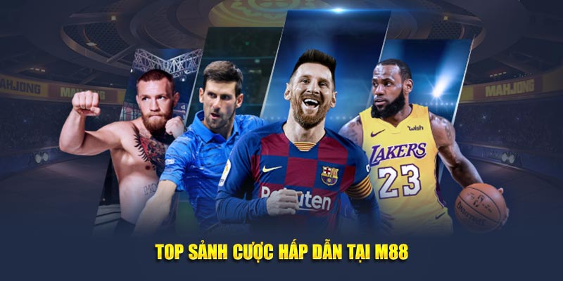 Top sảnh cược hấp dẫn tại M88